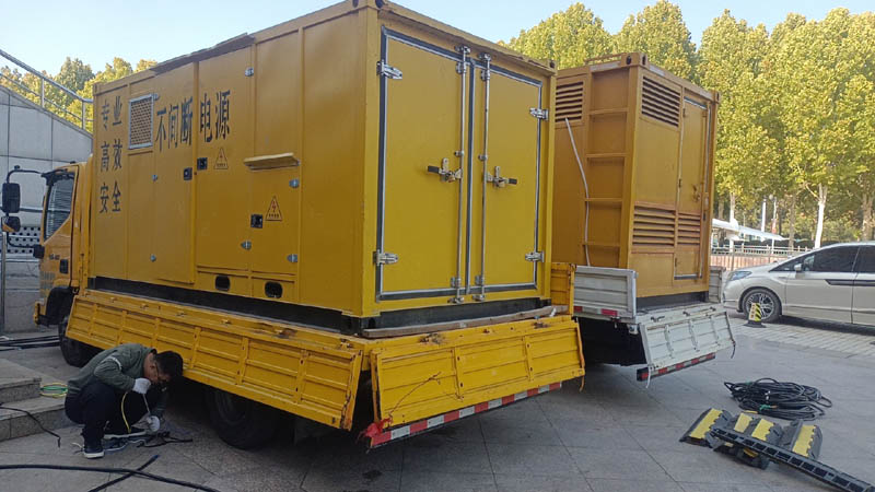 福贡柴油发电机组和UPS电源配合使用时的注意事项